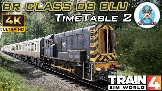 BR CLASS 08 BLUE TimeTable 2 [upl. by Neelcaj]