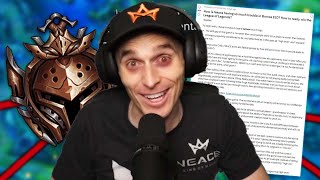 Why NEACE has a really hard time in bronze Low elo too hard [upl. by Mapel]