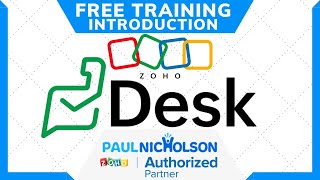 Zoho Desk Free Training Introduction [upl. by Berry]