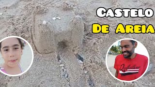 CASTELOS DE AREIA NA PRAIA DE CASA CAIADA EM OLINDA PERNAMBUCO NORDESTE [upl. by Ailed]