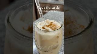 Agua fresca de horchata de ajonjolí [upl. by Garcon]