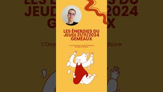 Message du jour Jeudi 21 novembre 2024 Gémeaux ♊️ Horoscope Guidance [upl. by Repotsirhc]