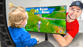 My SON Controls My Fortnite Game [upl. by Stew297]