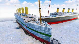 Titanic and Britannic Crashes  Teardown [upl. by Norbie]