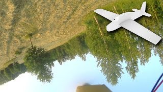 Summer Evening Tree Acro  FPV Acro Plane [upl. by Edva]