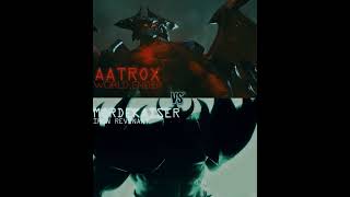 April 1 Fool day Aatrox vs Mordekaiser  Battle Lore Characters [upl. by Yssis963]