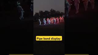 pipe band display💝  pipe band marching display shorts ytshorts pipeband journeyofsourav [upl. by Hollenbeck]