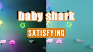 Full Versionbaby shark Marble Music marblemusic marbleasmr satisfying [upl. by Cherian749]