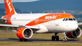 easyJet A320NEO Taxi amp Takeoff to Belfast  Glasgow Planespotting  JSM Aviaition [upl. by Waly]