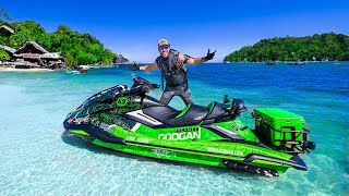 NEW SUPERCHARGED JETSKI WRAP REVEAL 200 Ride [upl. by Inol360]