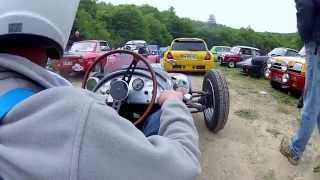 500 racer moteur citroen 2CV  cote durcy embarqué gopro rally [upl. by Natalia828]