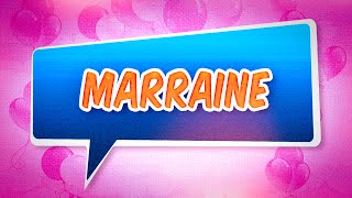 Joyeux anniversaire Marraine [upl. by Hairaza]