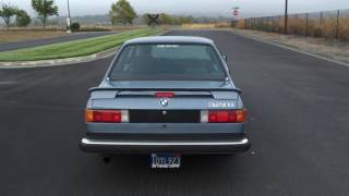 Flowmaster DBX and Super HP2 mufflers on 1983 320i [upl. by Latihs427]