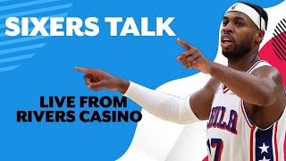 Buddy Hields role and midseason grades for the Sixers  Sixers Talk live from Rivers Casno [upl. by Ewolram]