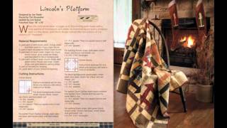 Primitive Quilts and Projects Magazine  Winter Preview [upl. by Seta]