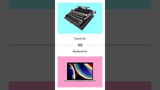 Typewriter VS MacBook Pro [upl. by Cuttie525]