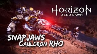 Snapmaws and Cauldron RHO  Horizon Zero Dawn [upl. by Brenna704]