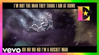 Elton John  Rocket Man Official Lyric Video [upl. by Ardet360]