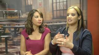 Entrevista a Daya y Aleida de Orange Is The New Black [upl. by Assen]