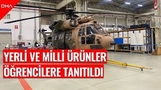 Milli Savunma Bakanlığı savunma sanayisindeki yerli ve milli ürünleri öğrencilere tanıttı [upl. by Nnaylloh]