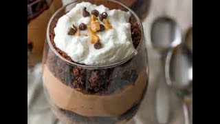 Easy dessert recipe chocolate trifle trifle recipe [upl. by Eicnarf]