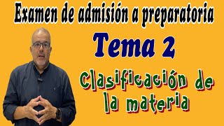 Clasificación de la materia Sustancias puras y mezclas Tema 2 [upl. by Kenzi277]