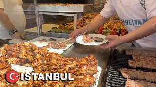 🇹🇷 4k STREET FOOD IN TURKEY The BEST Street Food Tour of Istanbul Istiklal Street [upl. by Lairret591]