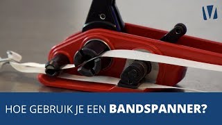 Hoe gebruik je een bandspanner – Instructievideo [upl. by Adyht]