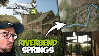 LS25 🗺️ Neue INFOS zur Map RIVERBEND SPRINGS  Landwirtschaftssimulator 25 [upl. by Shalom591]