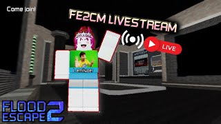 Flood Escape 2 Community Maps Livestream come join [upl. by Casar200]