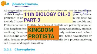 Class 11 BiologyCh2 Part3Kingdom ProtistaStudy with Farru [upl. by Latsyrd830]