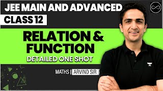 Relation amp Function Class 12  JEE Main amp Advanced [upl. by Channing814]