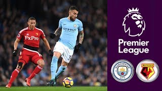 Manchester City vs Watford ᴴᴰ 02012018  Premier League  FIFA 18 [upl. by Inerney187]