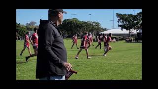 U15s Redcliffe Dolphins vs Pine Central Hornets 21st July 2024 [upl. by Ainuj]