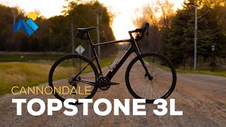 Cannondale Topstone 3L Gravel Bike Review [upl. by Elicec]