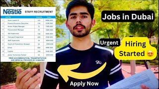 How to get job in Dubai  Jobs for Freshers in Dubai 🇦🇪 2024 [upl. by Dragoon119]