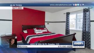 4223 W 30th St Pl Greeley CO Homes for Sale  coloradohomescom [upl. by Silevi]