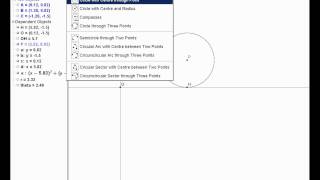 cycloid サイクロイド by GeoGebra [upl. by Pradeep]