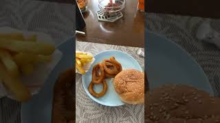 burger king’s onion rings and fries and whopper review [upl. by Enaerb412]