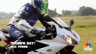 Triumph Daytona 675R  On Track [upl. by Raknahs]