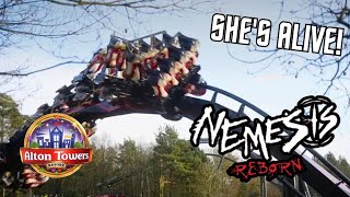 NEMESIS REBORN Testing Footage ALTON TOWERS [upl. by Itisahc]