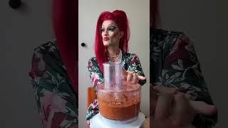 Recette  muhammara dip poivron amp noix recettefacile dragqueen foodhack muhammara [upl. by Rebmat354]