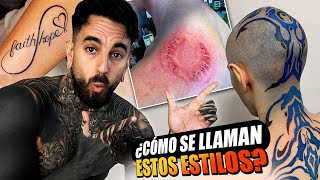 31 ESTILOS de TATUAJE EXPLICADOS 🔥 ¿Qué TATUAJES existen 🤔 [upl. by Barnes909]