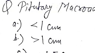 Prolactinoma Mcq [upl. by Anomar]