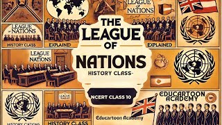 The League of Nations Explained  History Class  EduCartoon Academy [upl. by Virge121]