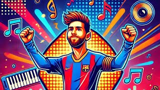 ¡El Increíble Viaje de Messi De Rosario al Trono del Fútbol ⚽🌟  Canción [upl. by Nanah509]