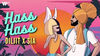 Hass Hass Official Video Diljit X Sia [upl. by Haggi]