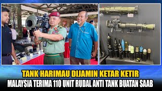 Tank Harimau Ketar Ketir Malaysia Menerima 110 Unit Rudal Anti Tank Buatan SAAB [upl. by Artemas928]