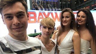 GNTM 2017 Mit Carina amp Neele auf der Baywatch Premiere [upl. by Pru]