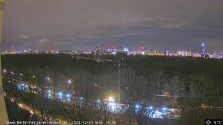 Webcam Berlin Tiergarten Skyline [upl. by Cassandra]